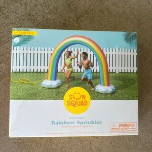 Sun Squad Rainbow Inflatable Sprinkler